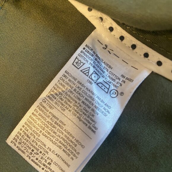 BANANA REPUBLIC Utility Jacket Size XS (army green) - Picture 6 of 9